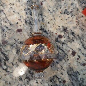 COPY - Hand Blown Vintage Egyptian Glass Christmas Ornaments